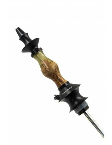 Cachimba Regal Hookah Joker Epoxy Wood Yellow Moss