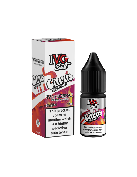 Sales de nicotina IVG 20mg 10ml