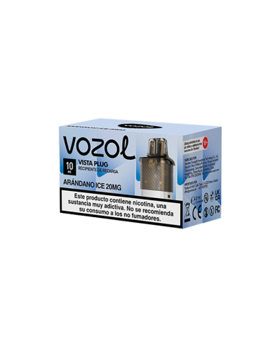 Recargas Pod Vozol Vista 2 + 10 Ml