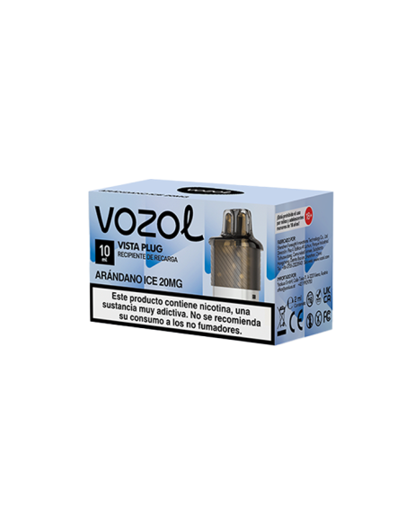 Recargas Pod Vozol Vista 2 + 10 Ml