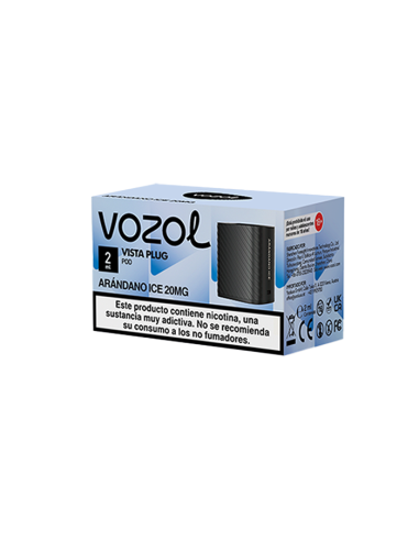 Recargas Pod Vozol Vista 2 + 10 Ml