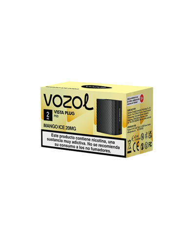 Recargas Pod Vozol Vista 2 + 10 Ml