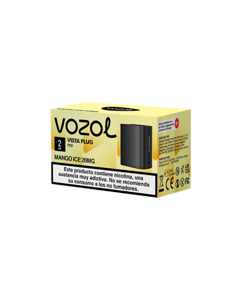 Recargas Pod Vozol Vista 2 + 10 Ml