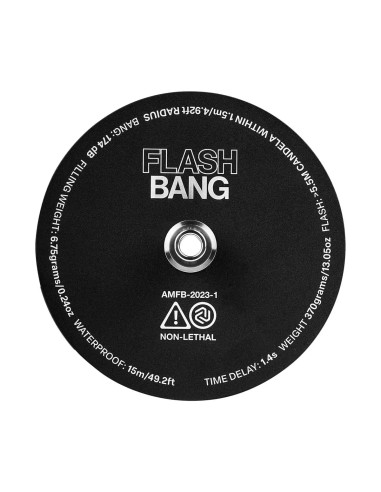 Cachimba Amotion Flash Bang Black Cachimba Amotion Flash Bang Black